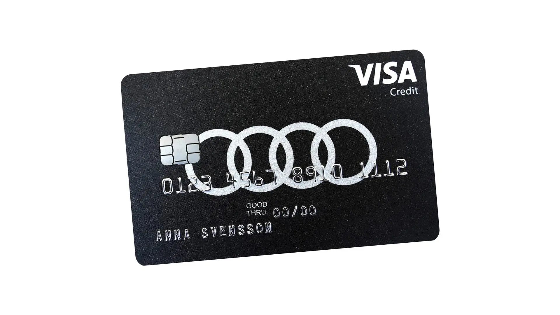 VISA Markeskort Audi