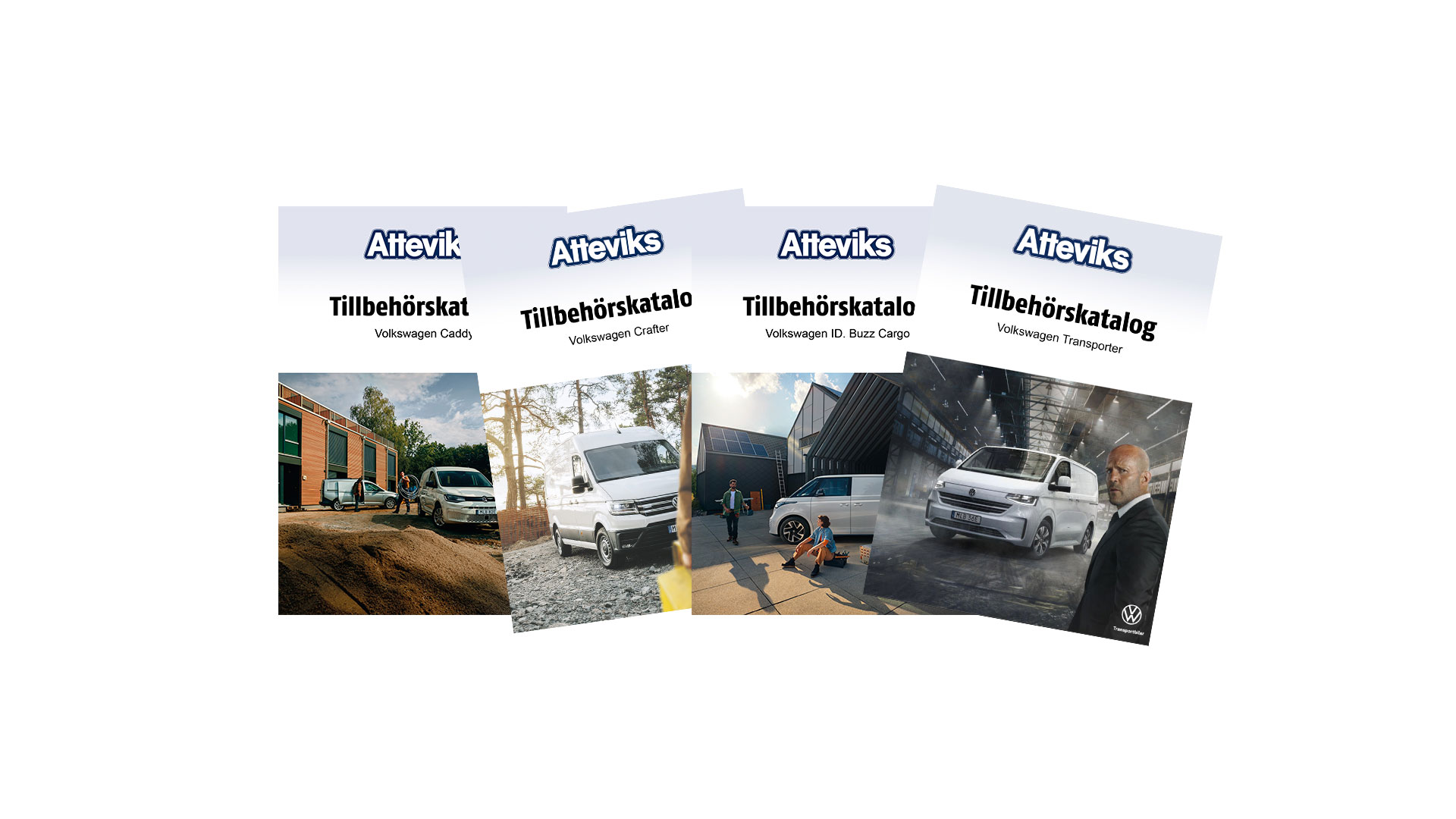 Tillbehörskataloger Framsidor Inkl. Nya Transporter Mindre