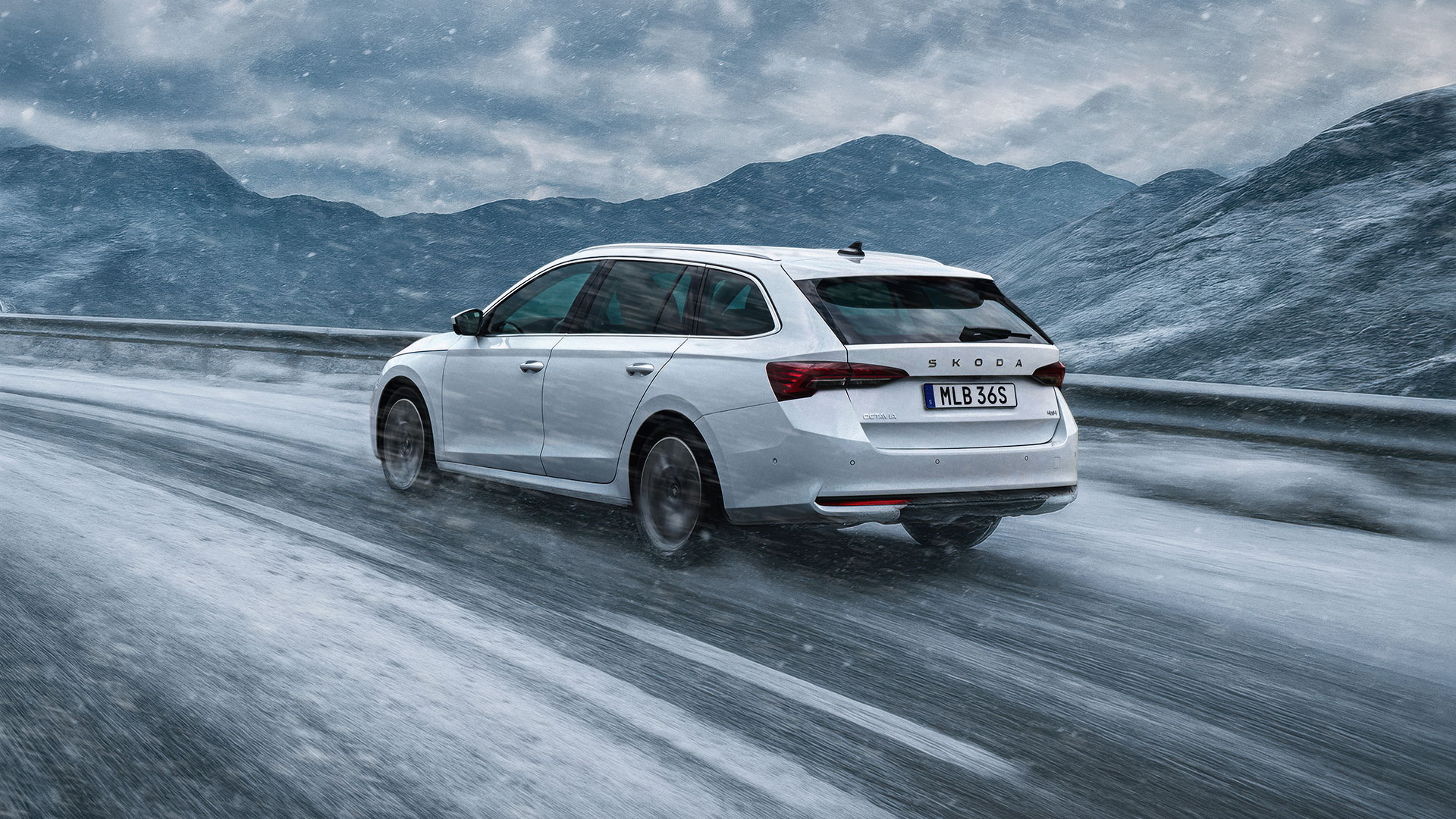 Skoda Octavia Vinterbild