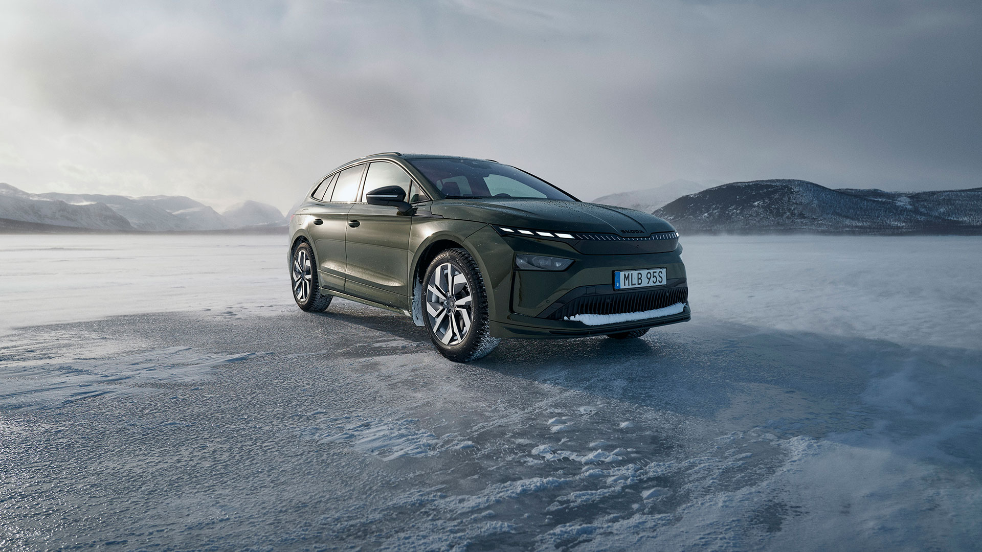 Skoda Enyaq Vinterbild