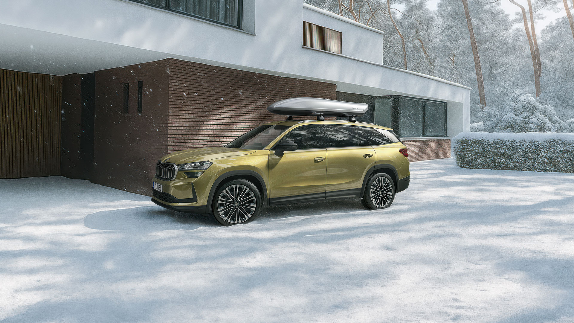 Skoda Kodiaq Vinterbild