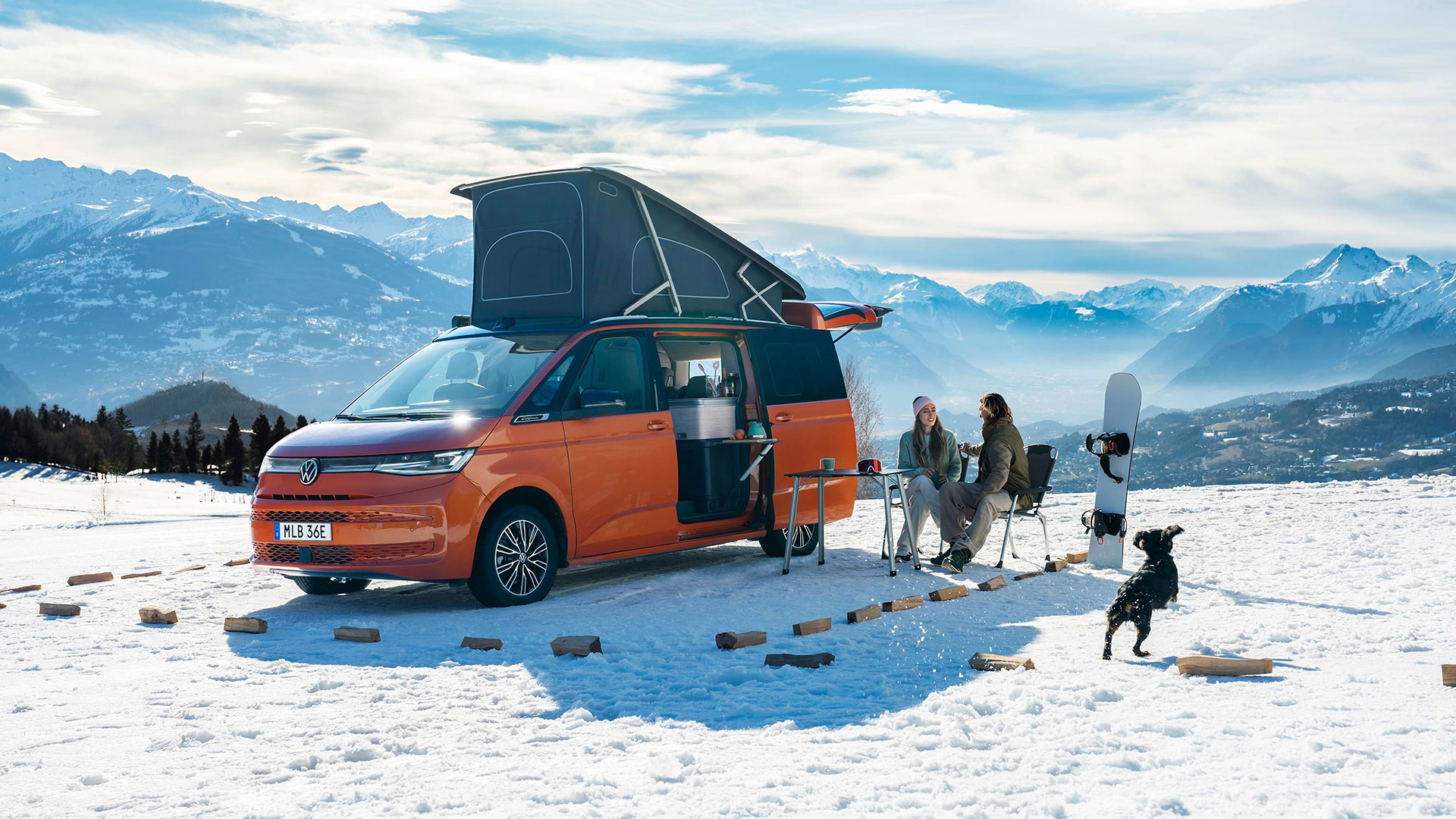 California Vinterbild