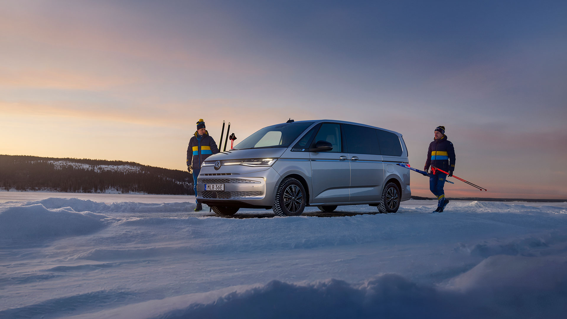 Volkswagen Multivan I Vinterlandskap