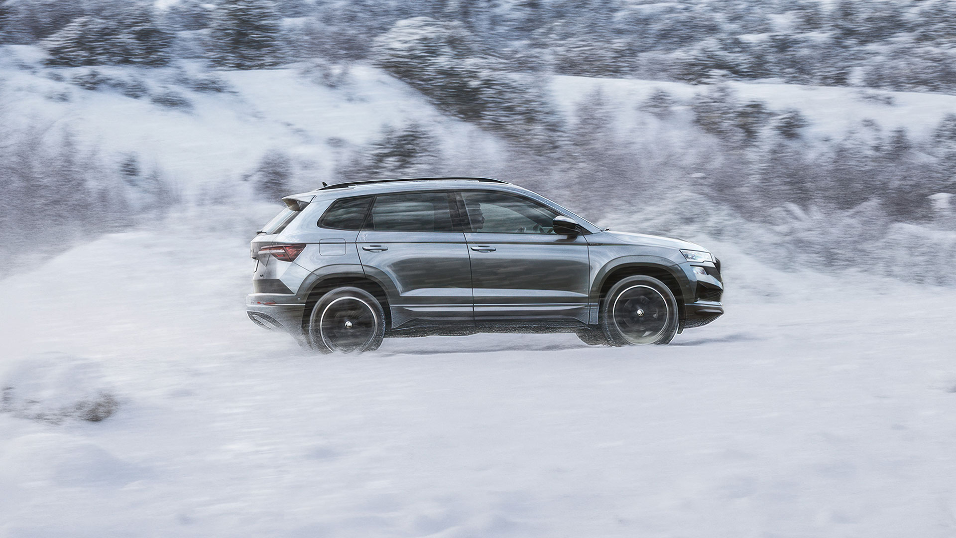 Skoda Karoq Vinterbild