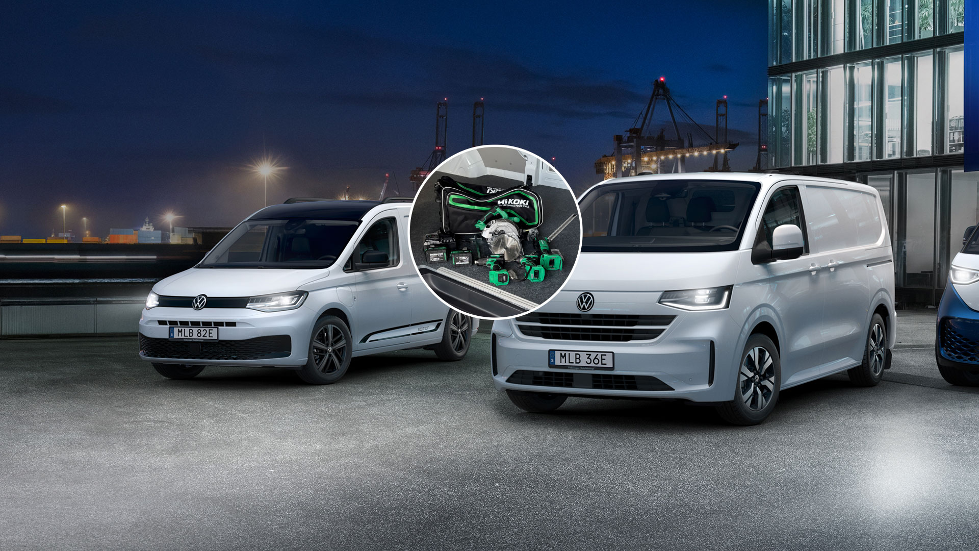 Caddy Och Transporter Med Verktyg 3