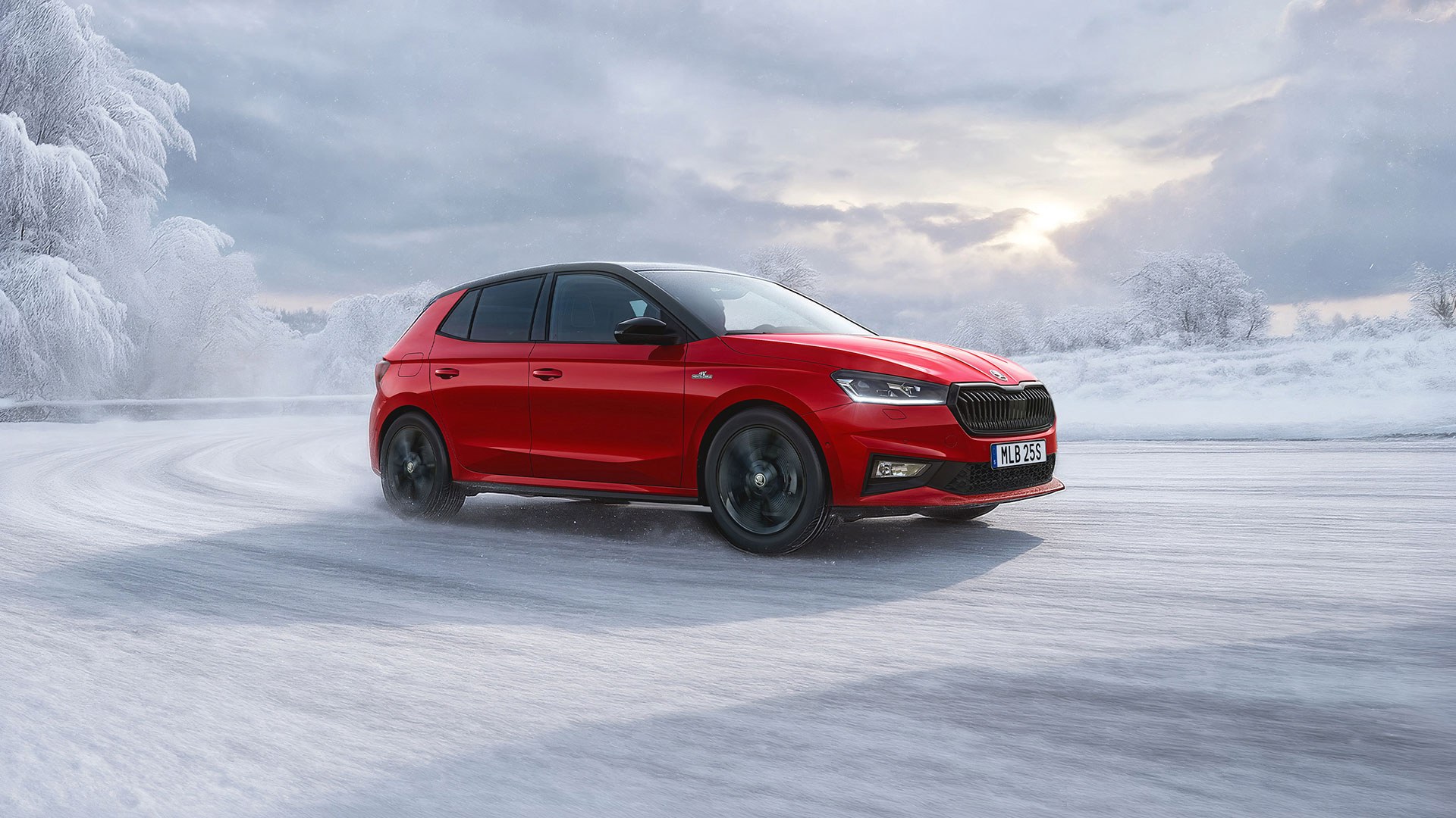 Skoda Fabia Vinterbild 2