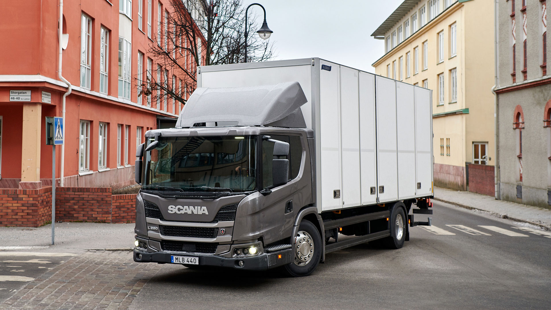 K p Ny Eller Begagnad Scania Lastbil Atteviks Lastbilar